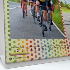 Calendrier de bureau MAXI PANO - Grille calendaire personnalisable