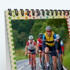 Calendrier de bureau MAXI PANO - Reliure spirale de qualité