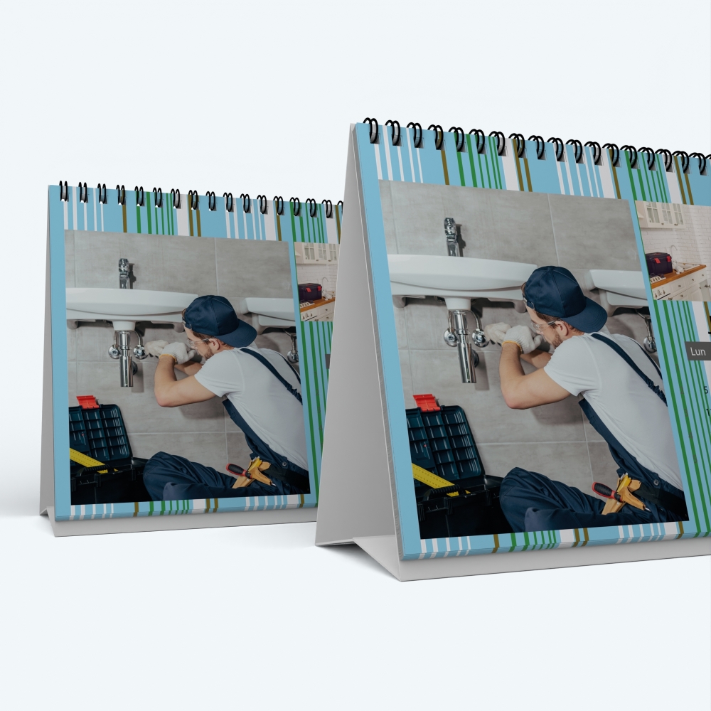 Calendrier de bureau PANO - Minimum de commande : 25 exemplaires