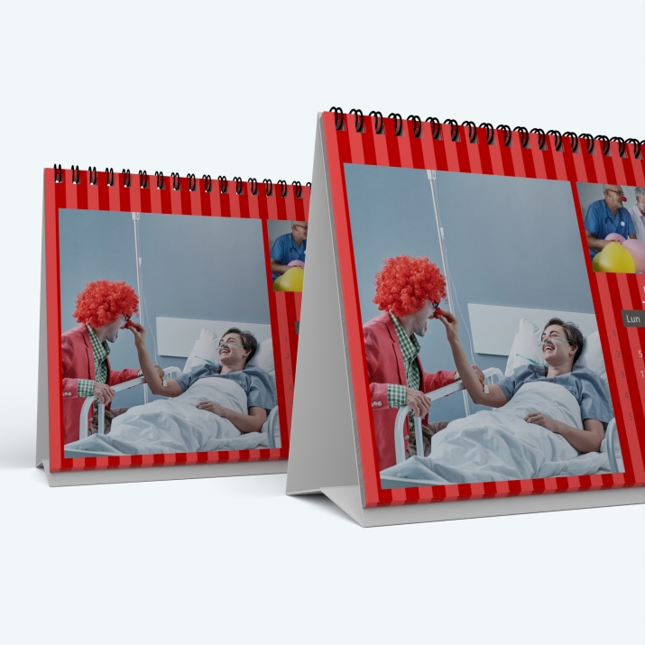 Calendrier de bureau PANO - Minimum de commande : 25 exemplaires