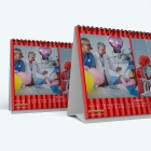 Calendrier de bureau MAXI PANO - Minimum de commande : 25 exemplaires