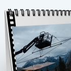 Calendrier de bureau PANO - Reliure spirale de qualité