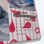 Calendrier de bureau PANO - Grille calendaire personnalisable