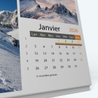 Calendrier de bureau PANO - Grille calendaire personnalisable