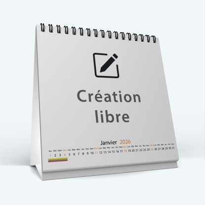 Calendrier de bureau CARRE