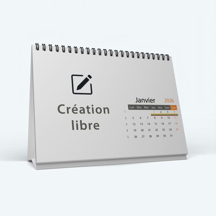 Calendrier de bureau PANO