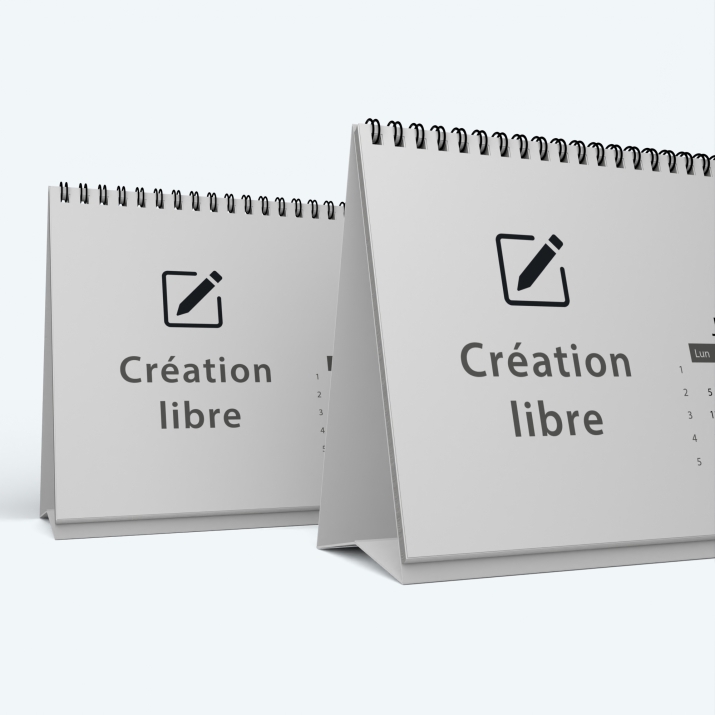 Calendrier de bureau PANO - Minimum de commande : 25 exemplaires