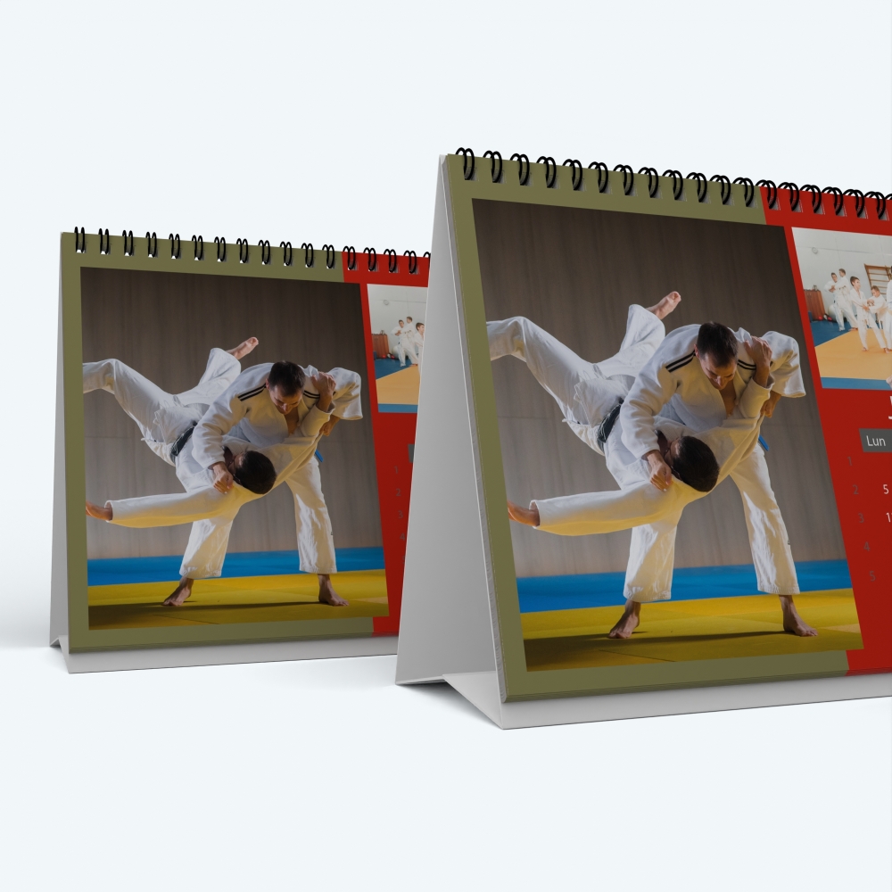Calendrier de bureau PANO - Minimum de commande : 25 exemplaires