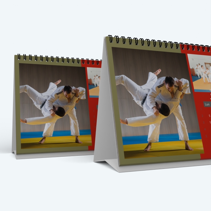 Calendrier de bureau PANO - Minimum de commande : 25 exemplaires