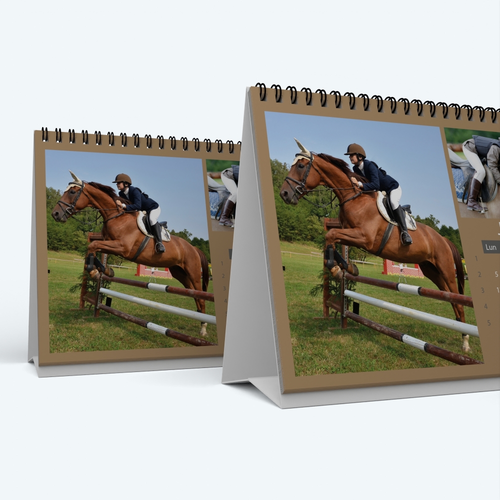 Calendrier de bureau PANO - Minimum de commande : 25 exemplaires
