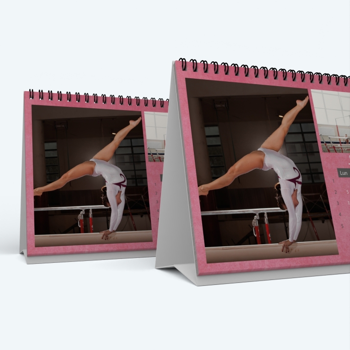 Calendrier de bureau PANO - Minimum de commande : 25 exemplaires