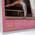 Calendrier de bureau MAXI PANO - Grille calendaire personnalisable