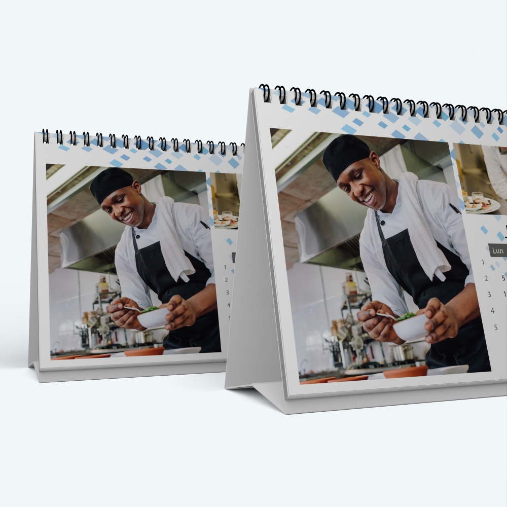 Calendrier de bureau PANO - Minimum de commande : 25 exemplaires