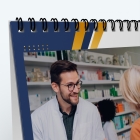 Calendrier de bureau PANO - Reliure spirale de qualité