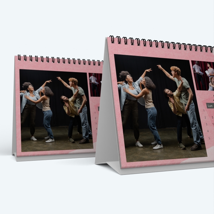 Calendrier de bureau PANO - Minimum de commande : 25 exemplaires