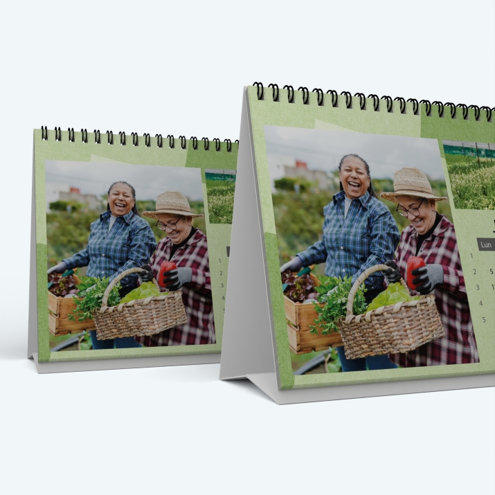 Calendrier de bureau PANO - Minimum de commande : 25 exemplaires