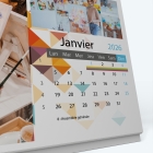Calendrier de bureau PANO - Grille calendaire personnalisable