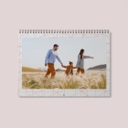 Calendrier photo mural double