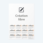 Calendrier Magnet (Aimanté)