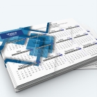 Calendrier Magnet mini (aimanté) - Nombre de photos, logos et texte illimité
