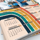 Calendrier Magnet (Aimanté) - Grille calendaire personnalisable