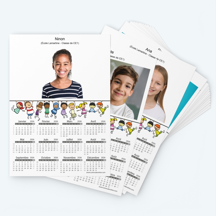 Pack multi calendriers