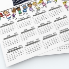 Pack multi calendriers - Grille calendaire utile et pratique