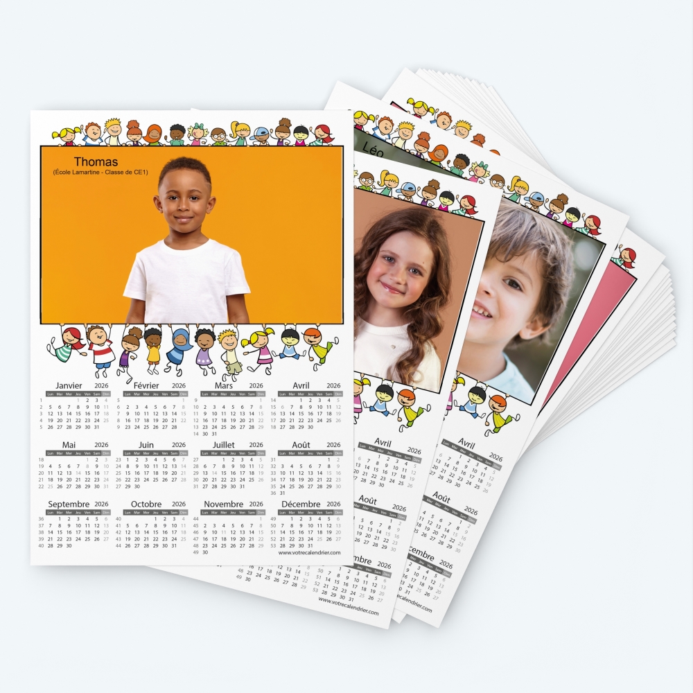 Pack multi calendriers