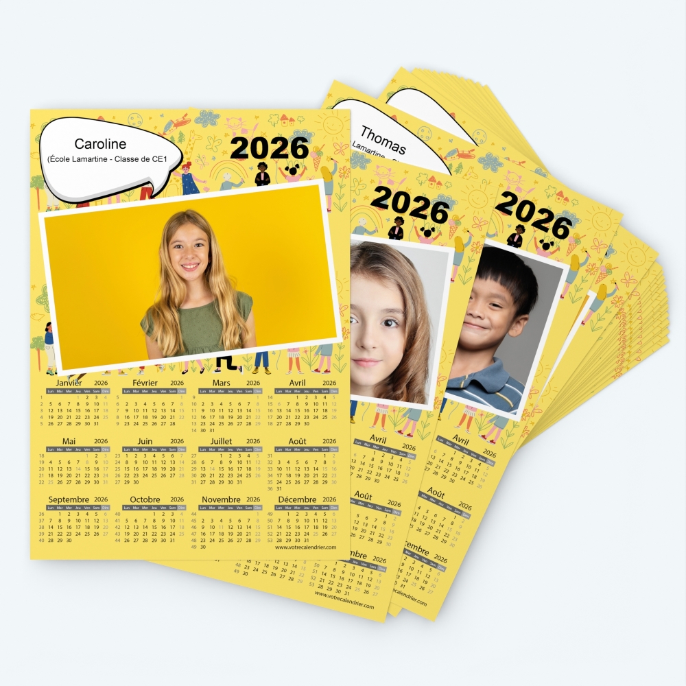 Pack multi calendriers