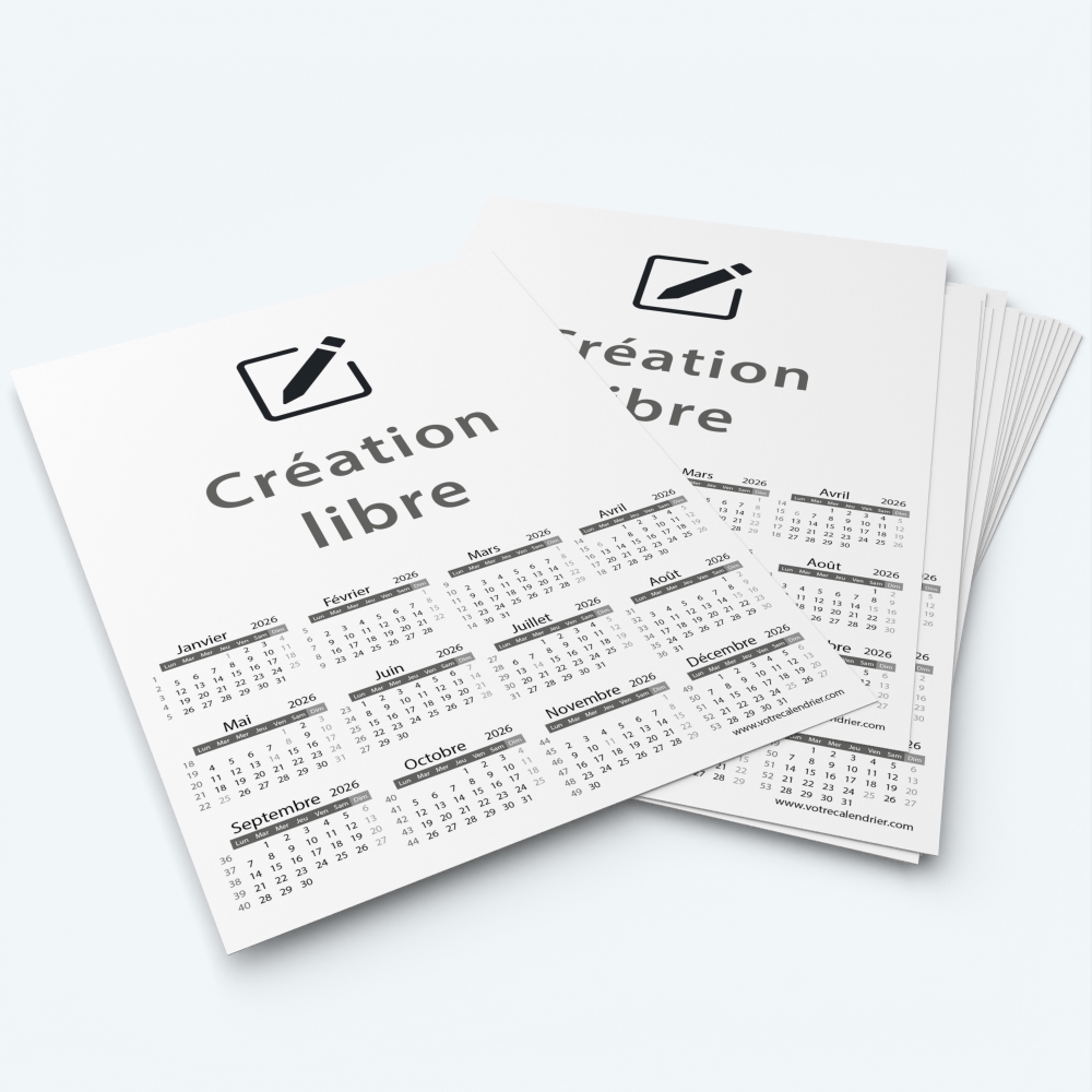 Pack multi calendriers - Une ou plusieurs photos pour chaque enfant