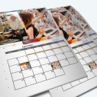 Calendrier agrafé Photo Date