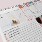Calendrier photo mural semainier
