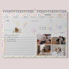 Calendrier photo mural semainier