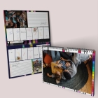 Calendrier photo mural semainier