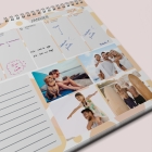 Calendrier photo mural semainier