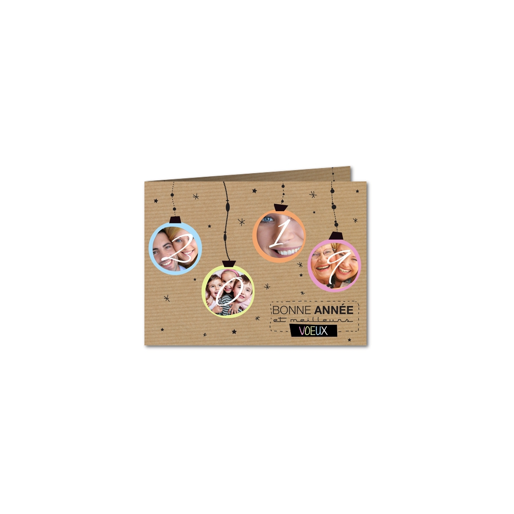 Carte de voeux Carte de voeux