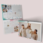 Calendrier photo mural semainier