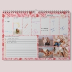 Calendrier photo mural semainier