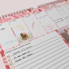 Calendrier photo mural semainier