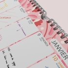 Calendrier photo mural semainier
