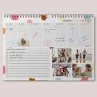 Calendrier photo mural semainier