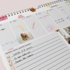 Calendrier photo mural semainier