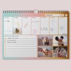 Calendrier photo mural semainier
