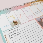 Calendrier photo mural semainier