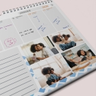 Calendrier photo mural semainier