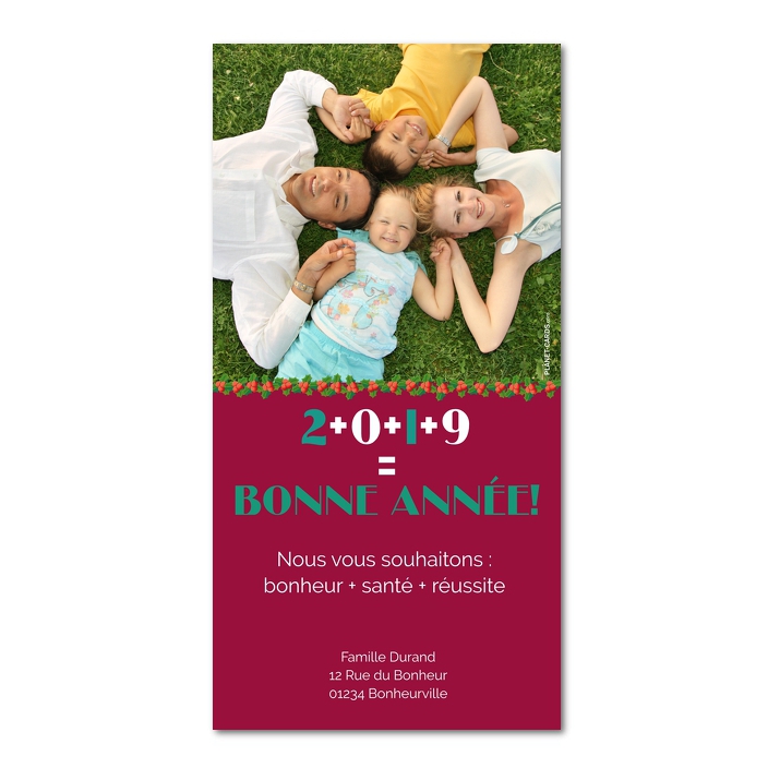 Carte de voeux Carte de voeux