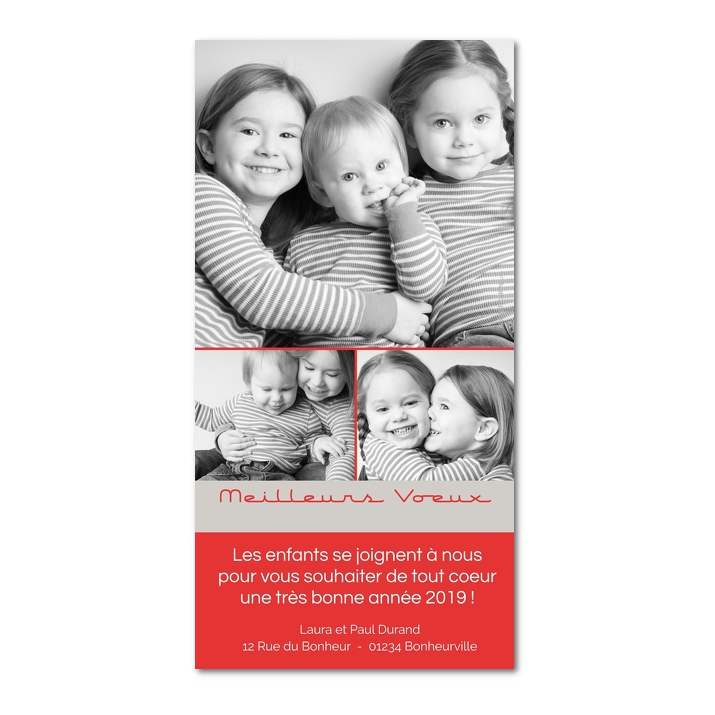 Carte de voeux Carte de voeux