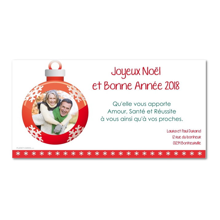 Carte de voeux Carte de voeux