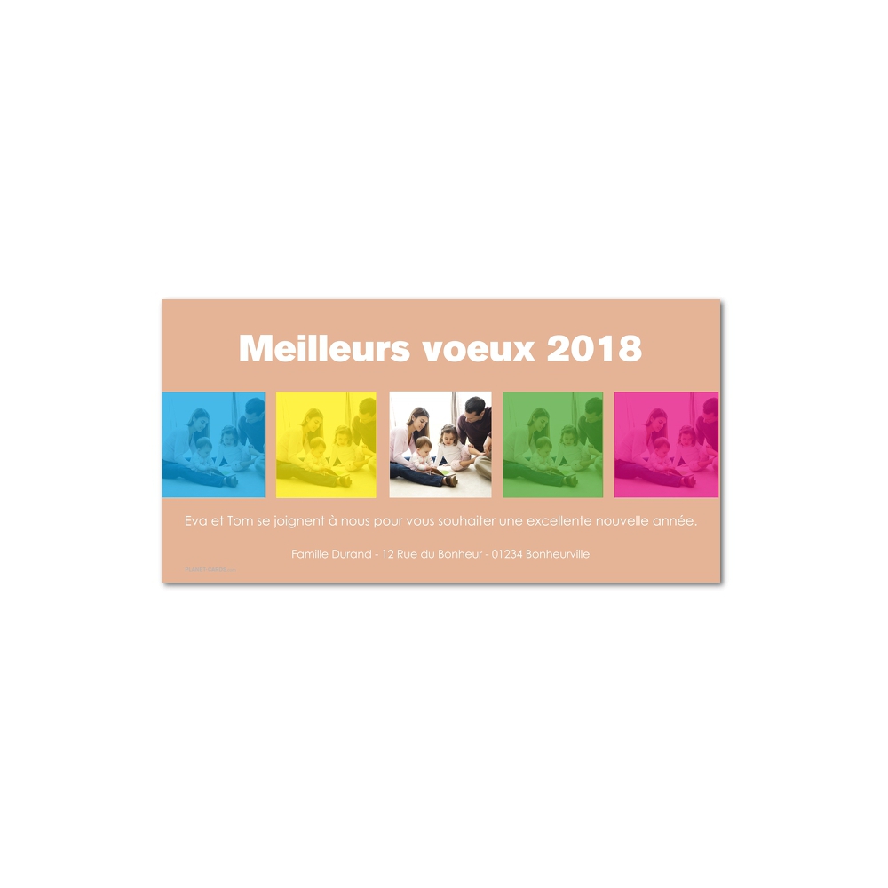 Carte de voeux Carte de voeux