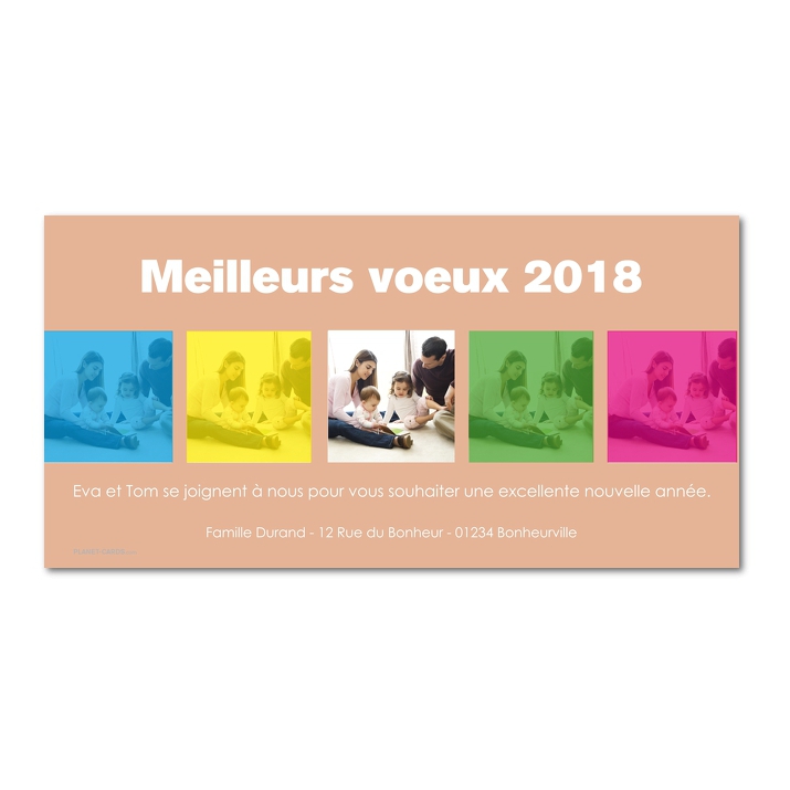 Carte de voeux Carte de voeux